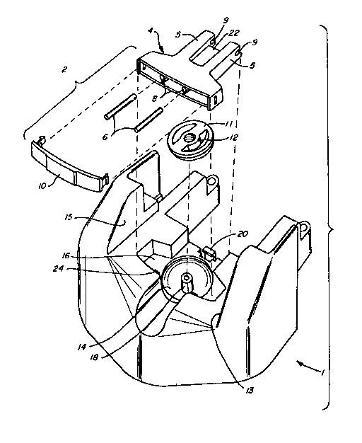 A single figure which represents the drawing illustrating the invention.